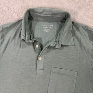 Outerknown Green Polo Shirt